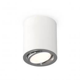 Изображение продукта Комплект накладного поворотного светильника Ambrella light XS7421002 SWH/PSL белый песок/серебро полированное MR16 GU5.3 (C7421, N7003) 